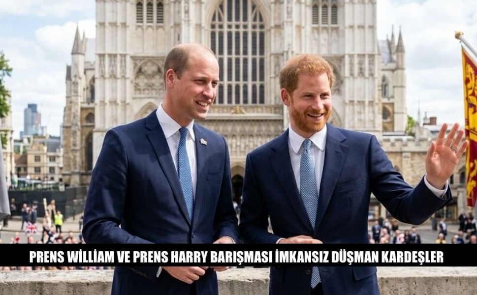 Prens William Ve Prens Harry Barışması İmkansız Düşmanlar