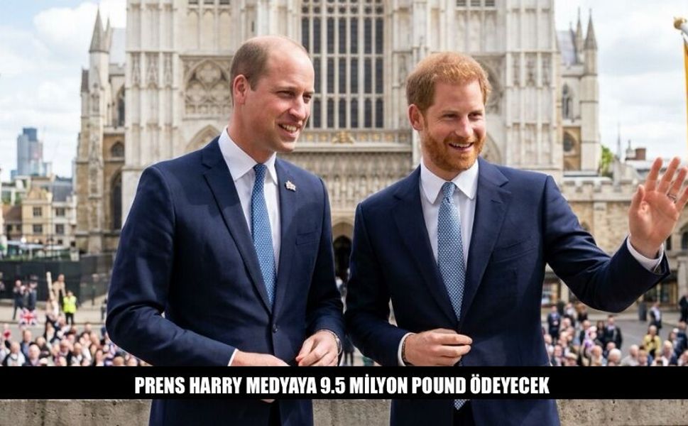 Prens Harry Medyaya 9.5 Milyon Pound Ödeyecek