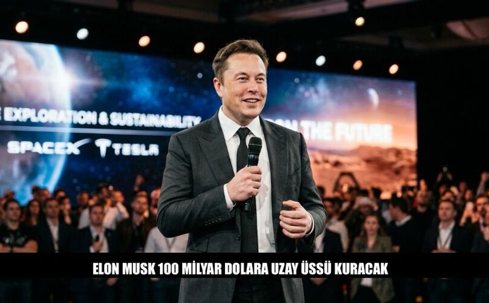 Elon Musk 100 Milyar Dolara Uzay Üssü Kuracak