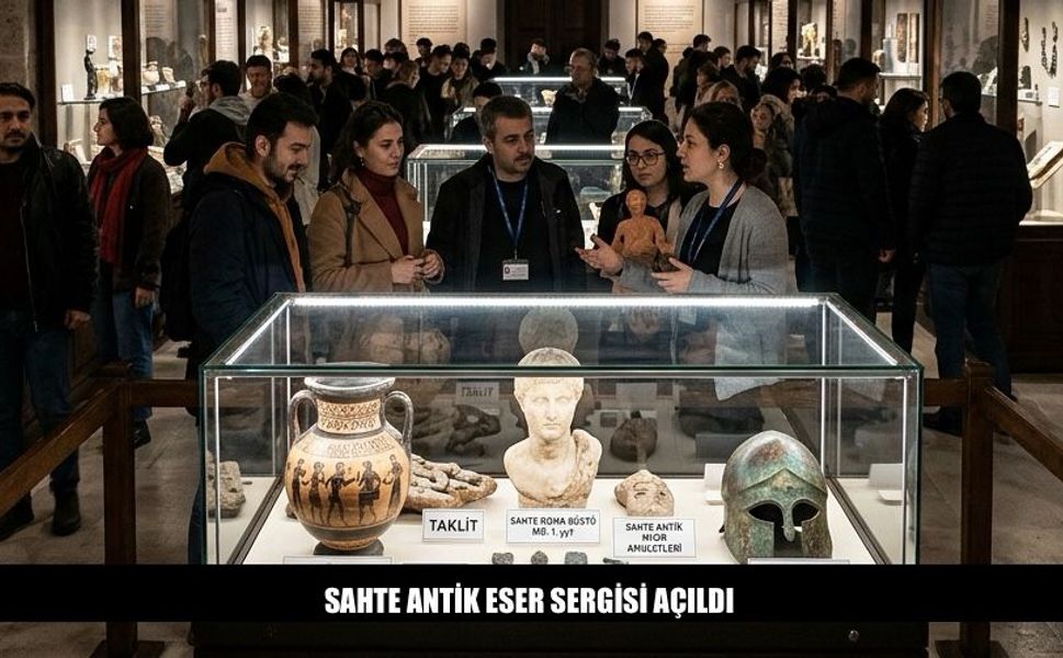 İnanılmaz Sahte Antik Eser Kaçakçıları Da Sergi Açıyor