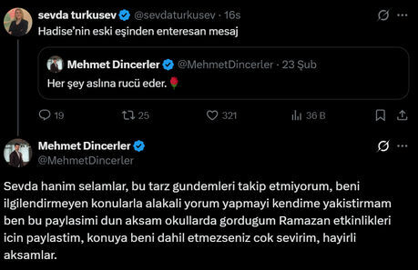 mehmet dincerler hadise nin unicef tartismalari icinde yer almak istemiyor