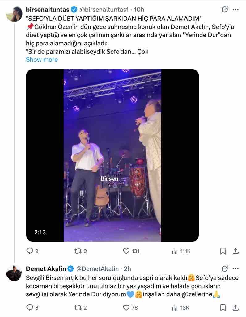 demet akalin sefo icin soyledigi cok cimri sozlerine aciklik getirdi