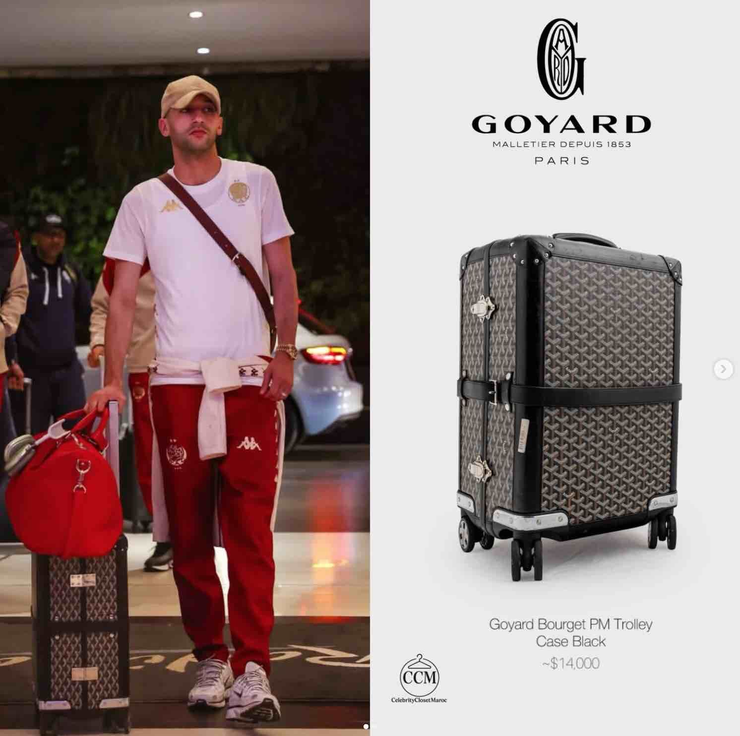 hakim ziyech in kullandigi valizin fiyati dudak ucuklatti