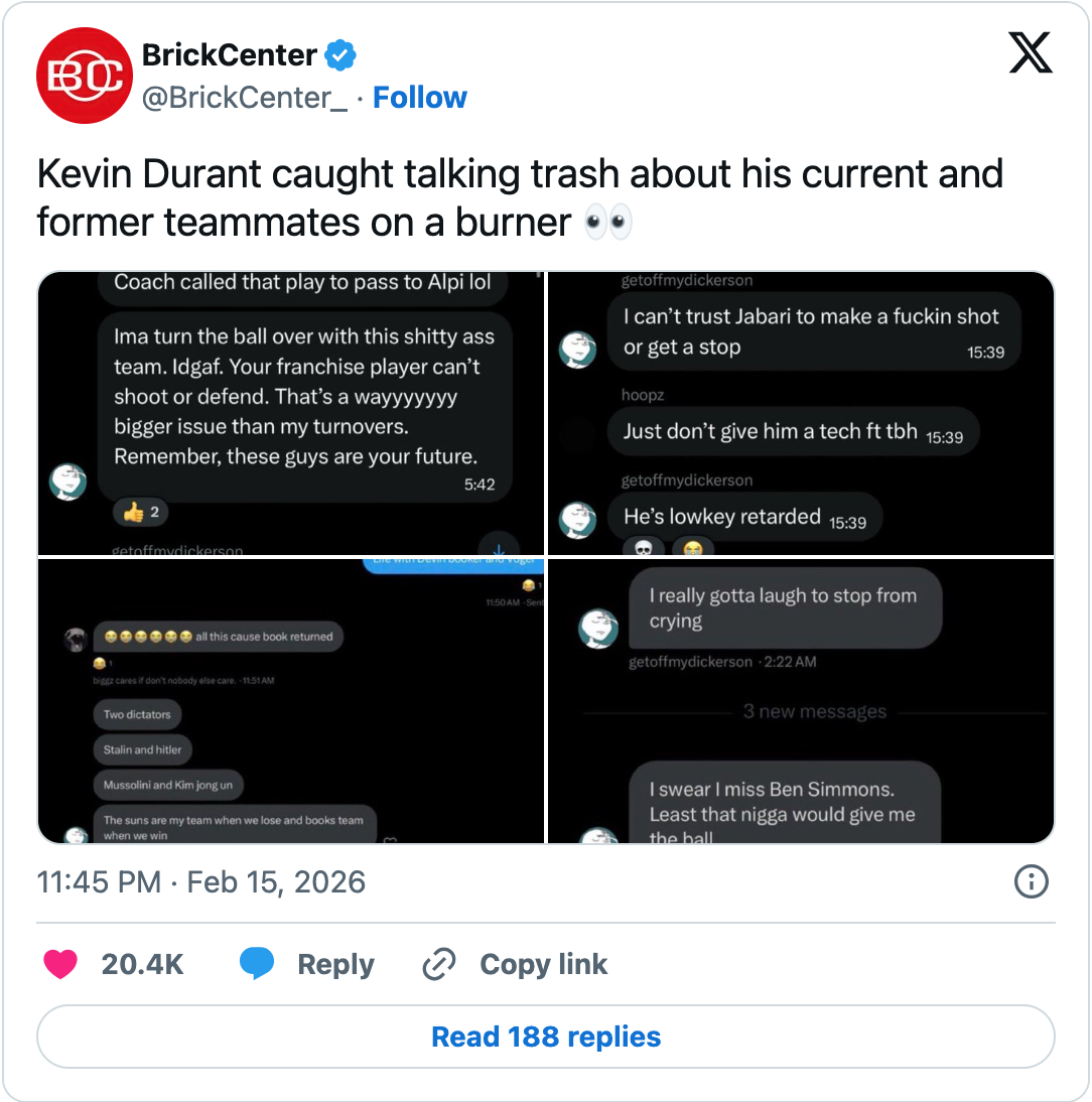 kevin durant in mesajlari ifsa oldu alperen sengun yeteneksiz