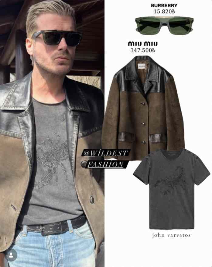 kivanc tatlitug un yeni imaj paylasiminda kombin detayi belli oldu