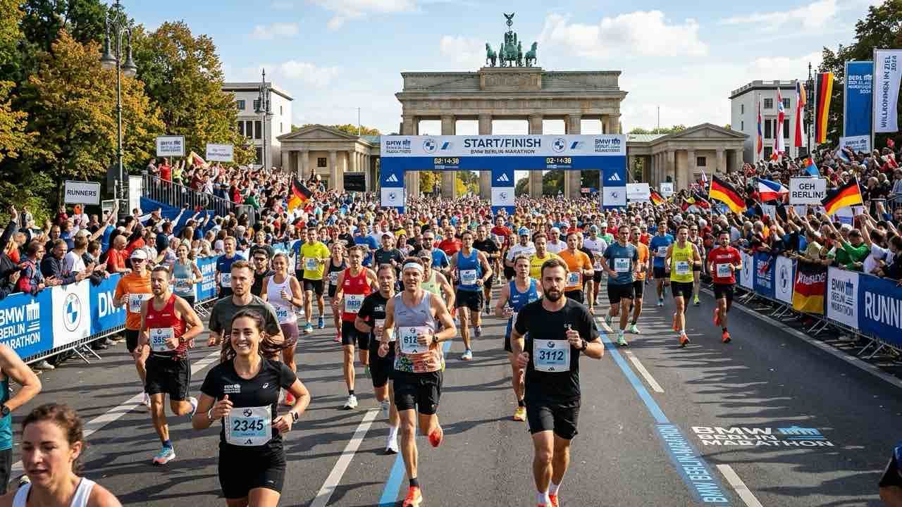 Bisiklet Arkasında Yarışıp Berlin Maratonunu Kazandı